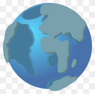 Globe World Earth Continents Png Image - World Wide Web Icon Clipart