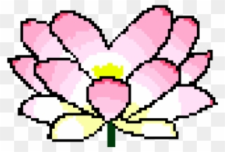 Water Lily - Water Lily Pixel Art Clipart