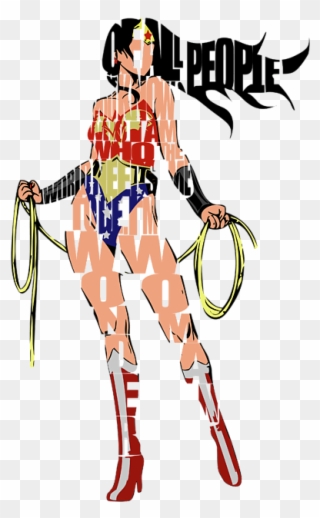Click And Drag To Re-position The Image, If Desired - Wonder Woman Canvas Clipart