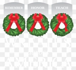 Wreaths Across America - Wreaths Across America Logo Clipart