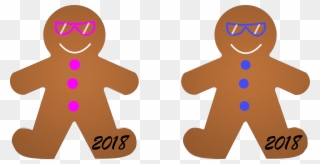 Load Image Into Gallery Viewer, 2 Sided Aluminum Gingerbread - Boy Clipart