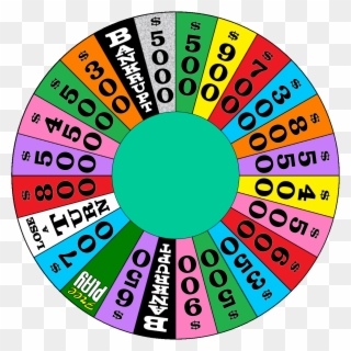 Wheel Of Fortune Png Clipart