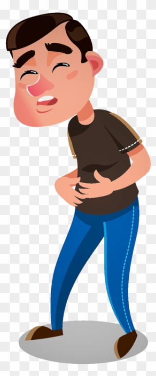 How Long Does Food Poisoning Last - Indigestion Clipart