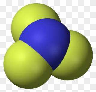 Nitrogen Trifluoride , A Powerful Greenhouse Gas, Is - Nitrogen Fluoride Clipart