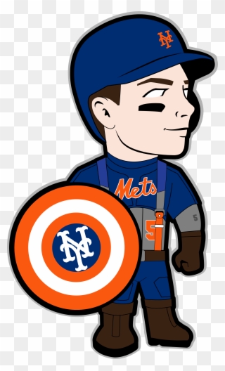 New York Mets) - David Wright Clipart