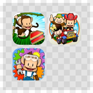 Monkey Preschool Learning Pack On The App Store - Monkey Preschool Lunchbox Clipart