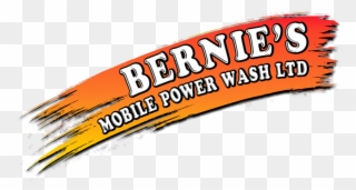 Bernie's Mobile Power Wash Ltd - Bernie's Mobile Power Wash Clipart