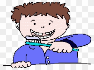 Brush Teeth Clipart Gif - Png Download