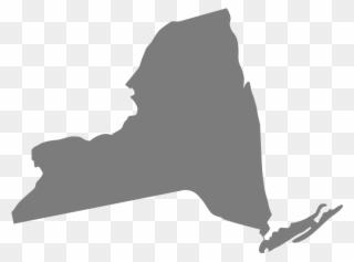 New York State Silhouette At Getdrawings - New York State Svg Clipart