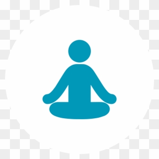 B2b Icons Home Fa Pilates Yoga - Sitting Clipart