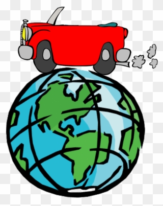 How Green Are Our Cars - Earth Clipart Png Transparent Png