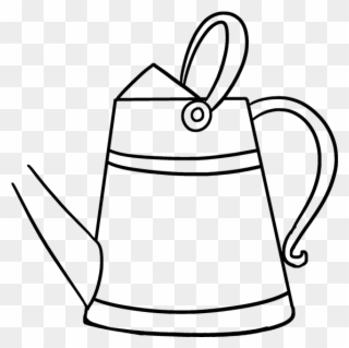 How To Draw Watering Can - Drawing Clipart