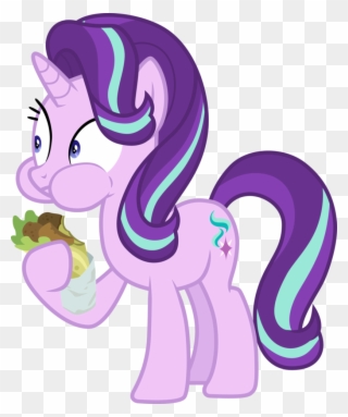 Starlight Glimmer Eating By Cloudyglow - Starlight Glimmer Pinkie Pie Clipart