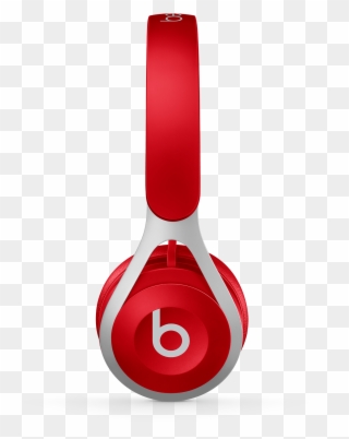 Beats Clipart Matte Pink - Red Beats Ep Headphones - Png Download