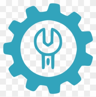 Spanners Computer Icons Tool Icon Design Socket Wrench - Gear And Wrench Icon Clipart