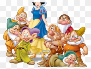 Snow White And The Seven Dwarfs Clipart Bird - Snow White And The Seven Dwarfs Transparent - Png Download