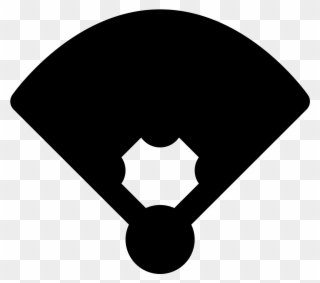 Graphic Black And White Field Icon Free Download Png - Icono Png Beisbol Ios Clipart