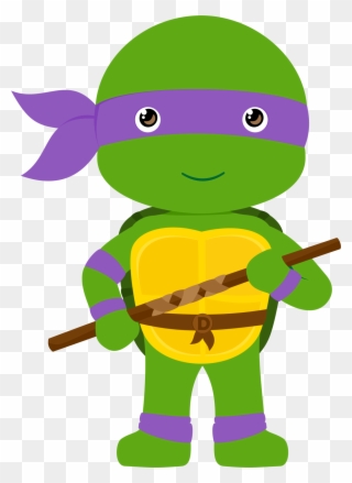 Compartiendo - - - Tortugas Ninjas - - - - Ninja Turtles - Cute Ninja Turtle Clipart - Png Download
