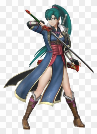 Fire Emblem Warriors Serenes Forest Hawaiian Tiki Logo - Lyndis Promoted Clipart