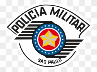 Clipart Blazon Of Military Police Of S O Paulo - Police Sao Paulo Logo - Png Download