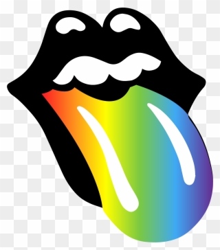 Tongue Clip Low Banner Free Library - Rolling Stones Logo Png Transparent Png