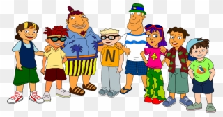 #parenting #educating A Teenager - Tito Otto Rocket Power Clipart