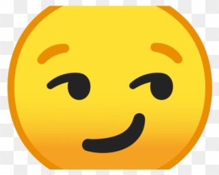 Sad Emoji Clipart Smirk - Qual O Significado Desse Emoji 😏 - Png Download