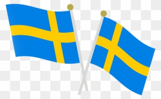Pennant Banner Cliparts - Swedish Flag Pole Png Transparent Png