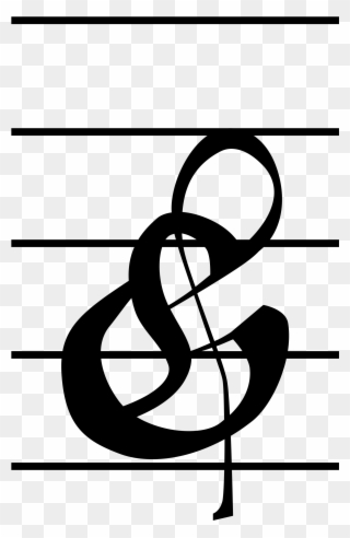 G Clef Picture 25, Buy Clip Art - Drawing - Png Download