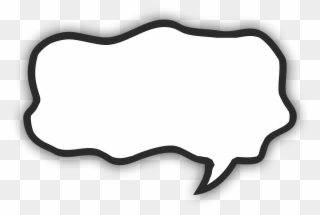 Text Bubble 25, Buy Clip Art - Comics - Png Download