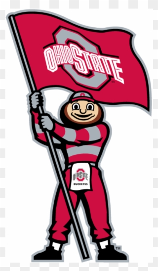 Ohio State Buckeyes Iron Ons - Ohio State Mascot Logo Clipart