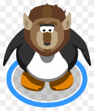 Werewolf Mask Ig - Penguin With A Tie Clipart