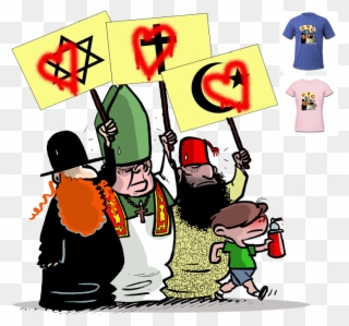 0815-121224 Religion - Religion Cartoon Png Clipart