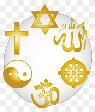 Religions Clipart - Religions Of The World Clip Art - Png Download