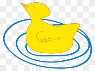 Duckling Clipart Duckie - Duck - Png Download