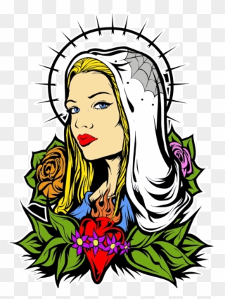 Sacred Heart - Virgin Mary Clipart
