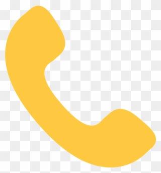 Icon Telephone Yellow Png Clipart