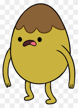 Chocolate Egg Mascot - Adventure Time Clipart