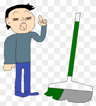 Principle Of The Thing, And Gotta Sweep - Cartoon Clipart