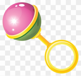 Instruments Clipart Rattle - Baby Toy Png Transparent Png