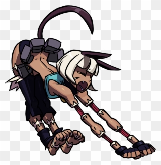 Fortune Taunts By Stretching And Yawning - Ms Fortune Skullgirls Taunt Clipart