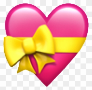 Ios Emoji✨ Emoji Iphone Ios Heart Hearts Spin Edit - Iphone Heart Emoji Png Clipart
