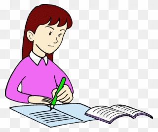 Image Transparent Download Cliparthot Of Write Written - Clip Art - Png Download