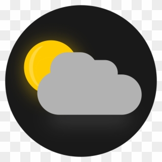 Sun Clouds Icon - ไอคอน พระอาทิตย์ Png Clipart