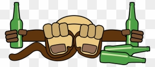 Drunkmonkey - Drunk Monkey Png Clipart