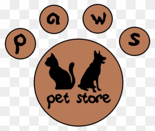 Paws Pet Store Logo - Official Military Scout Dog Handler Ornament (roun Clipart
