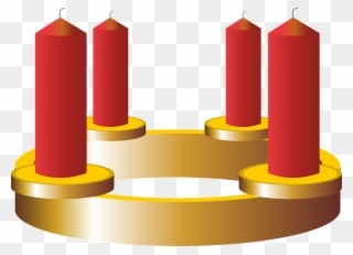 Candles Png 17, Buy Clip Art - Advent Wreath Clip Art Transparent Png