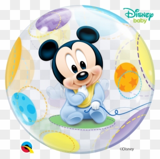 Mickey Mouse Balloon Baby Shower Clipart