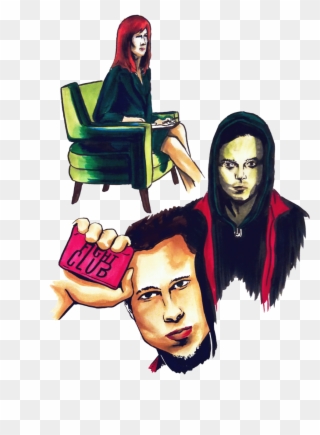 The Art Of The Plot Twist In Fight Club, Homecoming, - Illustration Clipart