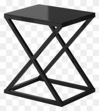 Modern Accent Side Table - End Tables Clipart